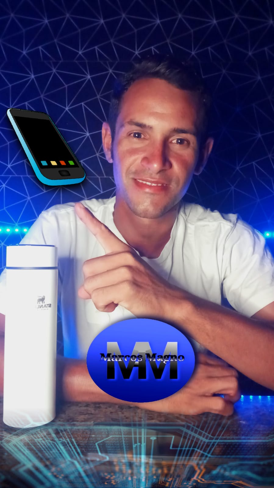 Marcos Magno, criador do método de edição viral no Android